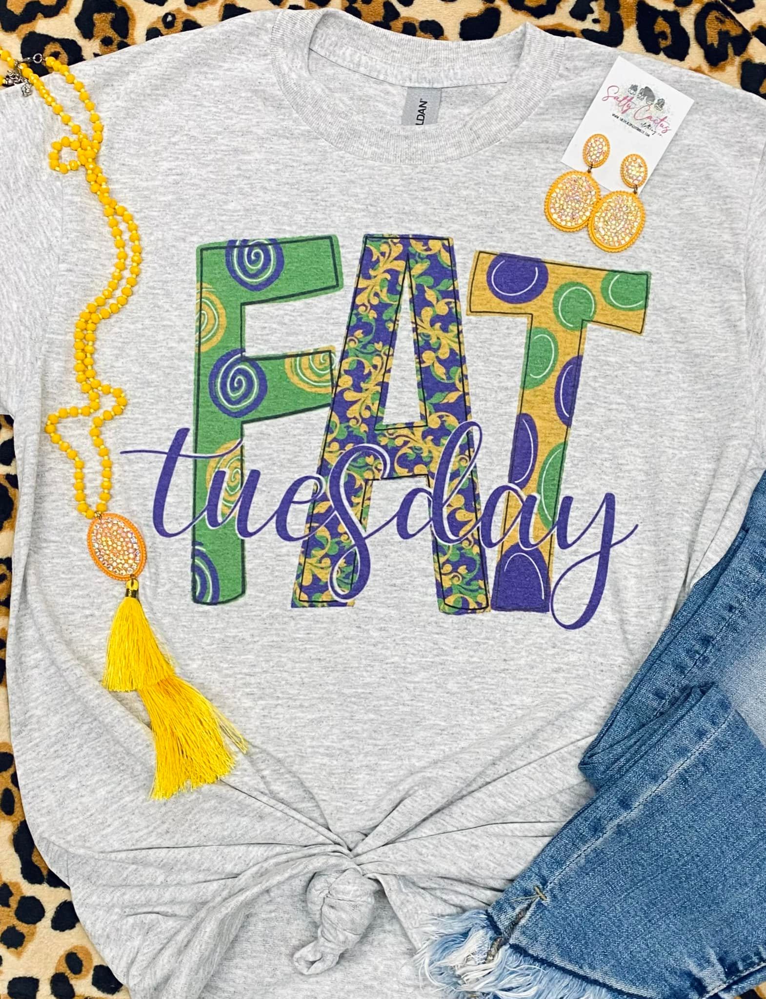 Fat Tuesday Ash Grey Tee