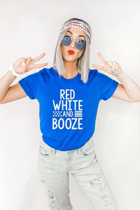 Red White And Booze White Design