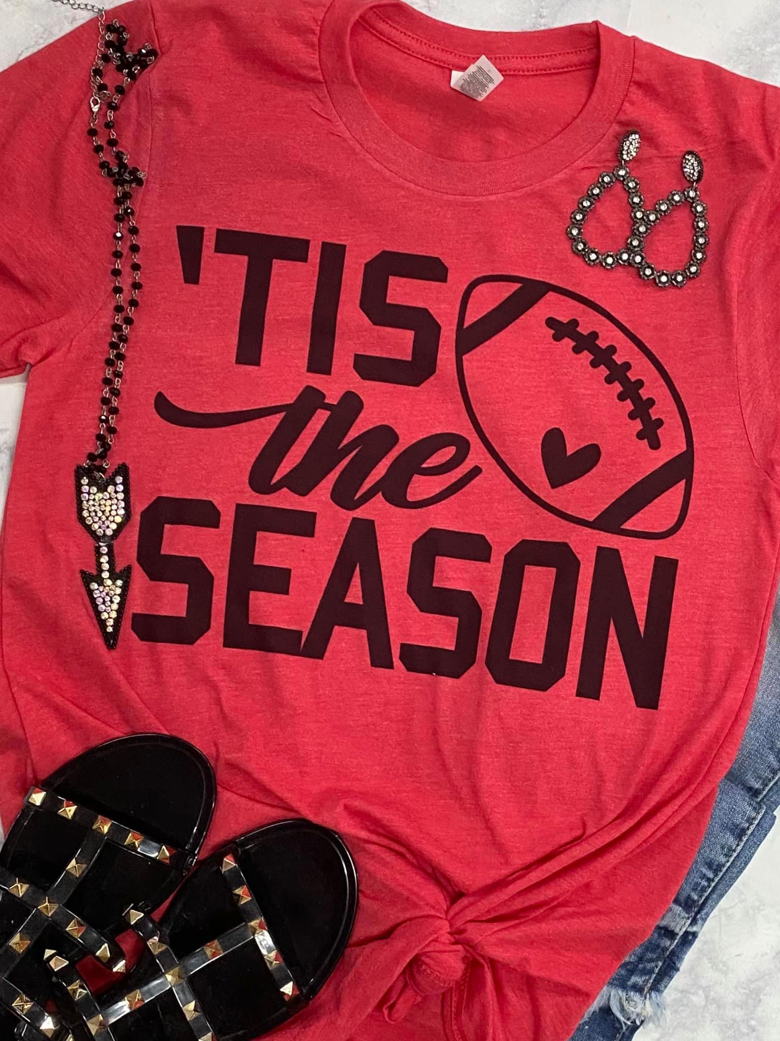 Tis The Season Football Spirit Tee