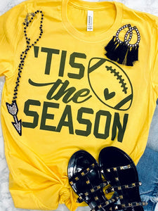 Tis The Season Football Spirit Tee